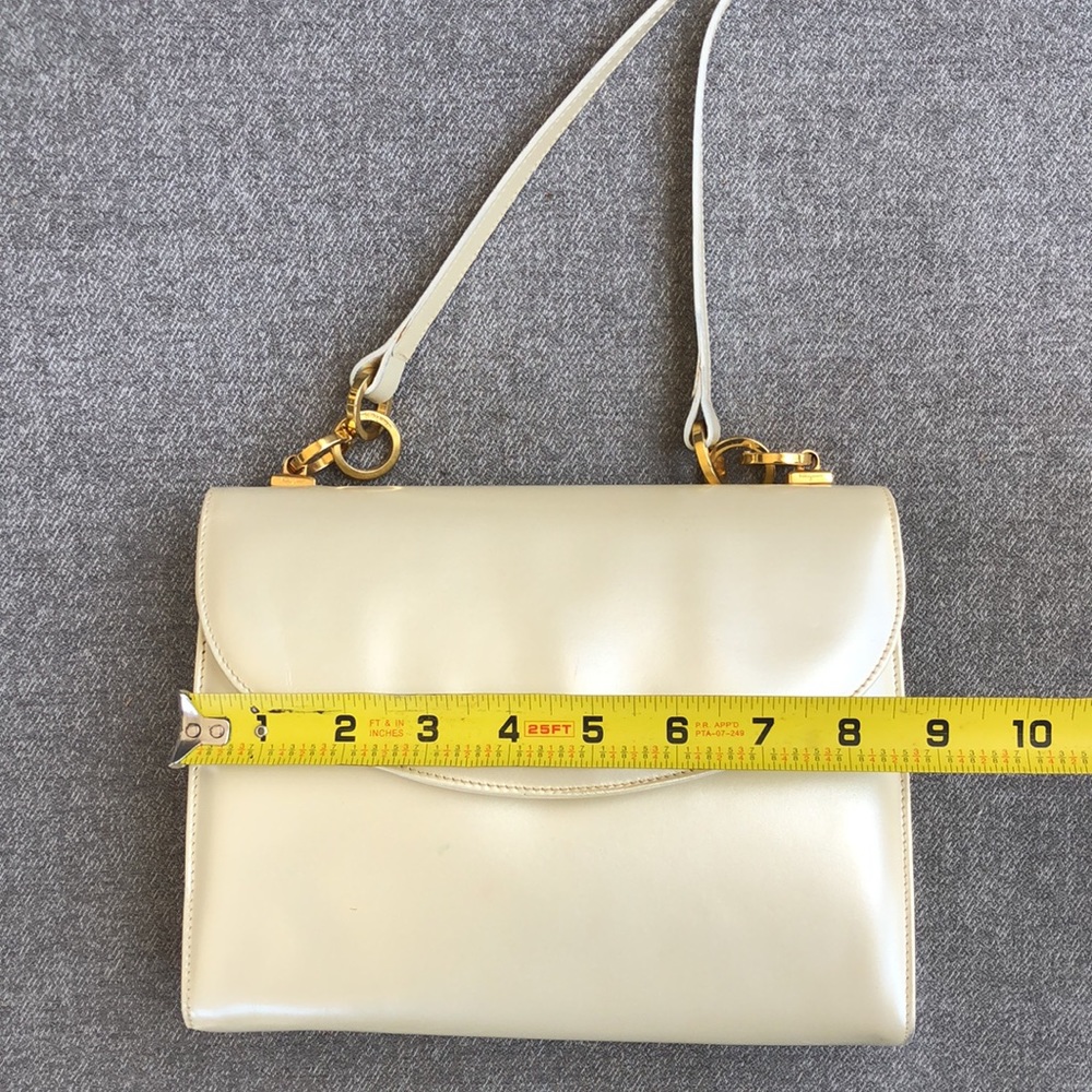 Vintage - SALVATORE FERRAGAMO #L 21 1515 Leather Crossbody Shoulder Bag - Picture 11 of 12